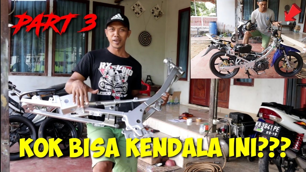 EXSEKUSI!! PERAKITAN SUZUKI SATREA HIU TERKENDALA