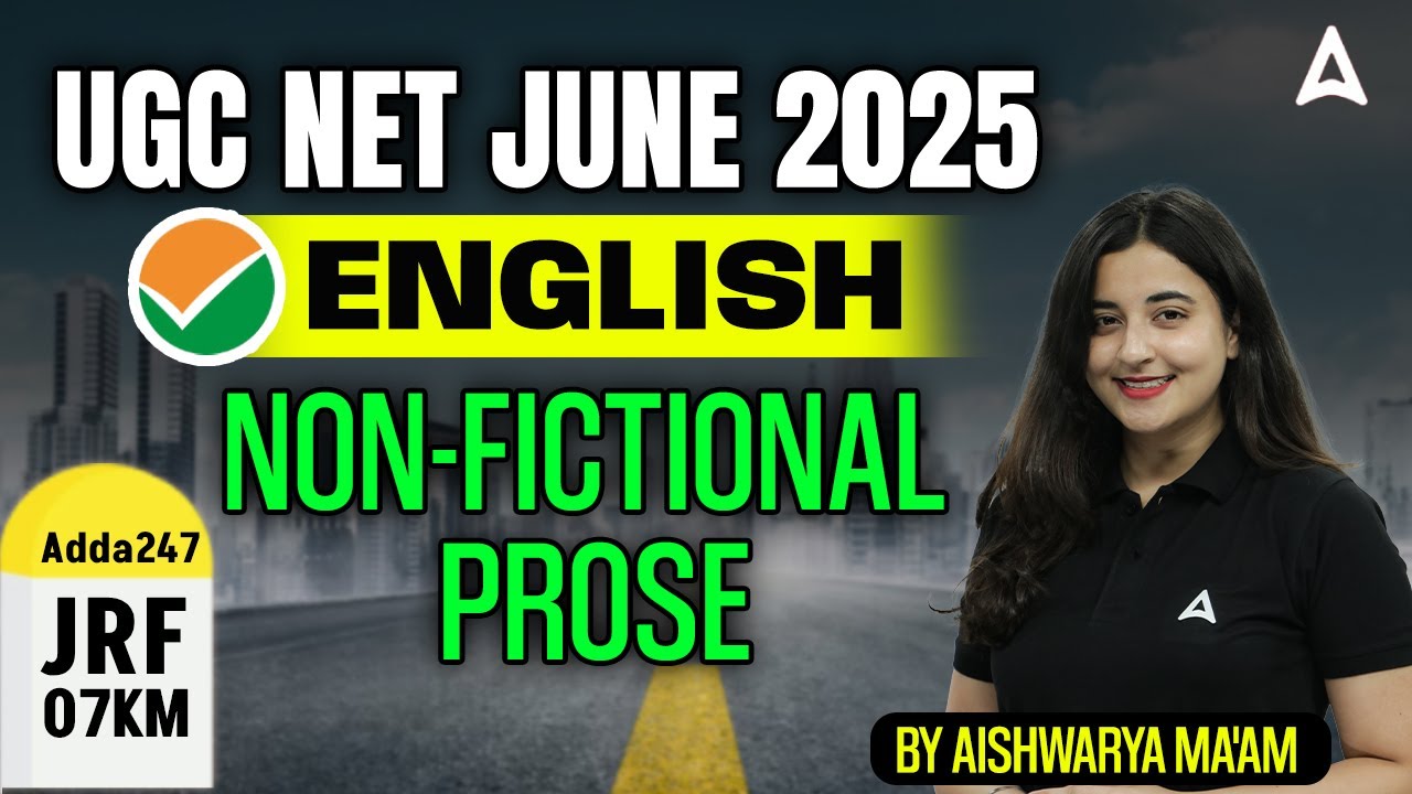 UGC NET English Literature Unit 4 | Non-Fictional Prose By Aishwarya Ma'am
