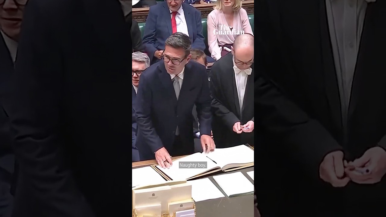 Andy Burnham greeted by cheers and jeers as he is sworn in