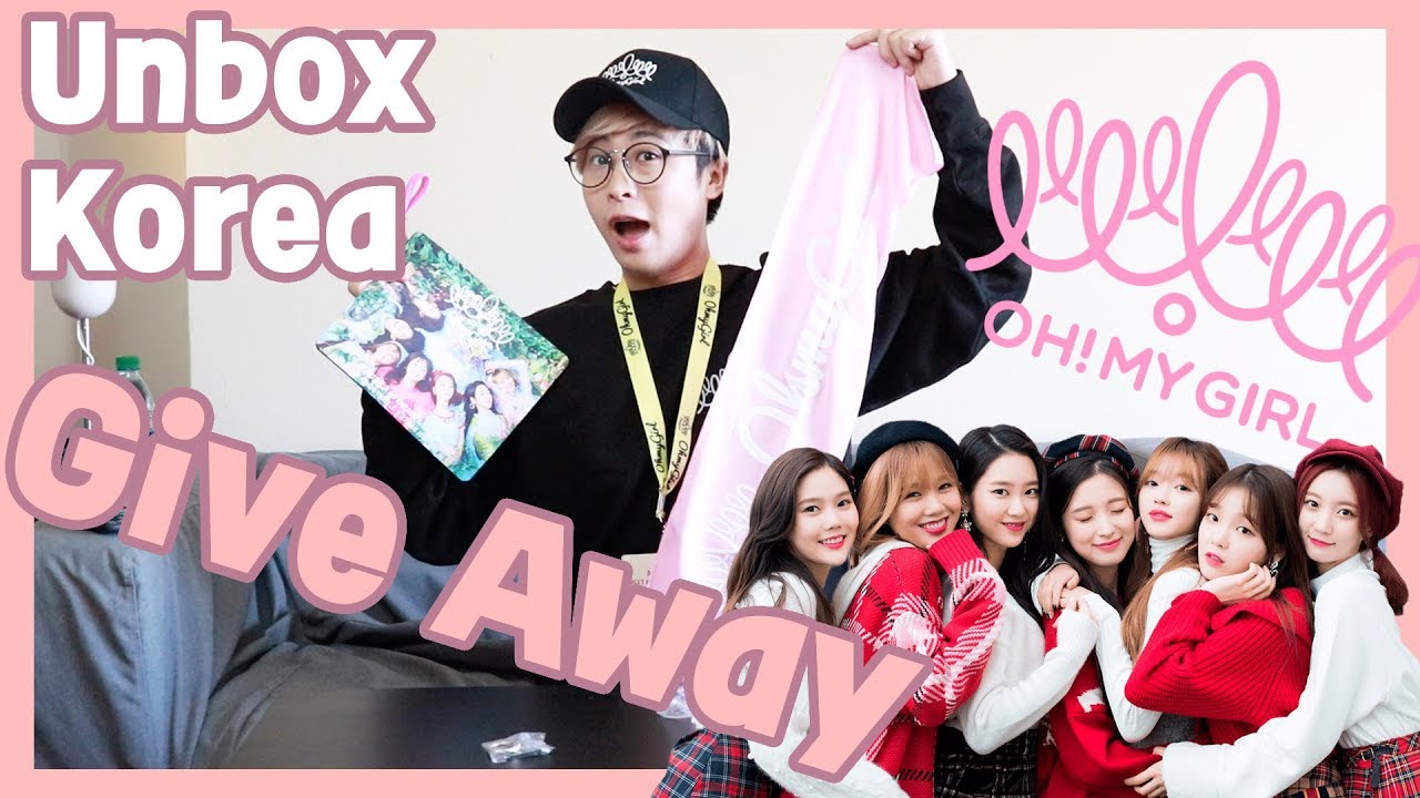 Unbox Korea: OH MY GIRL(오마이걸) Merch Giveaway #kpop #ohmygirl #giveaway