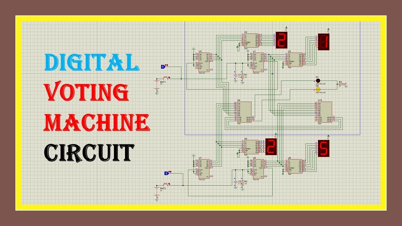 Electronic Voting Machine | EVM | Smart Voting Machine
