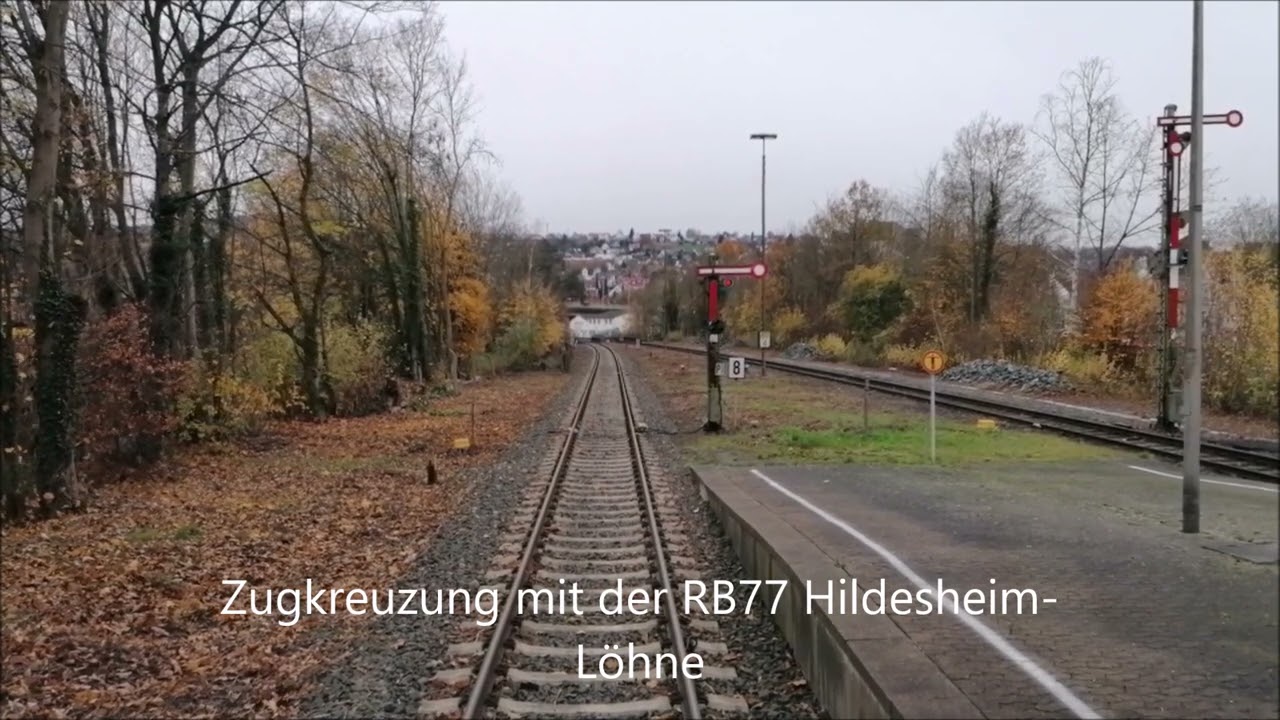 Führerstandsmitfahrt Löhne-Hildesheim
