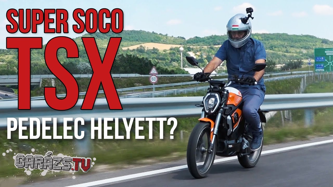 Pedelec helyett? Super SOCO TSx