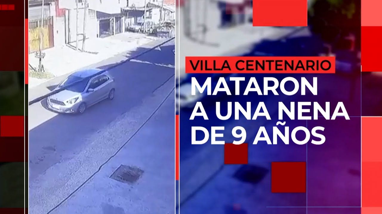 MATARON A UNA NENA DE 9 AÑOS: conmovedor crimen durante un robo en Villa Centenario