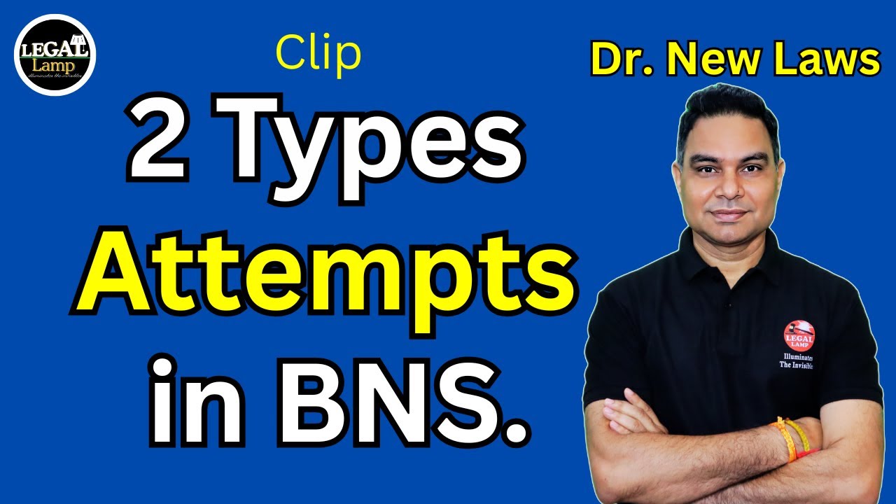 Impossible attempt and possible attempt with example in 62 & 109 BNS | 103 BNS | attempt to murder |