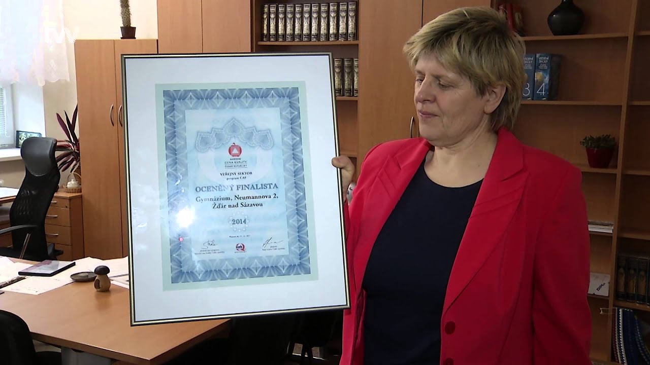 Žďárské gymnázium získalo prestižní ocenění