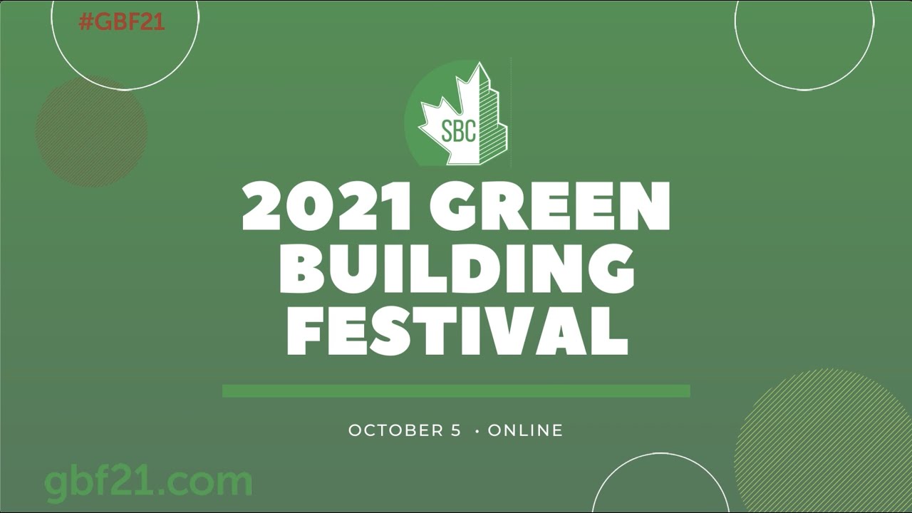 SBC's 2021 Virtual Green Building Festival - Shock Proof Your Project