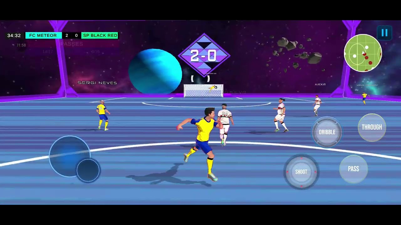 This game is actually good for soccer 