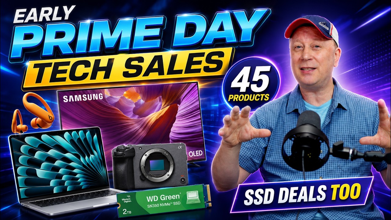 Ранние скидки на технику и электронику к Amazon Prime Day &mdash; SSD тоже подешевели!