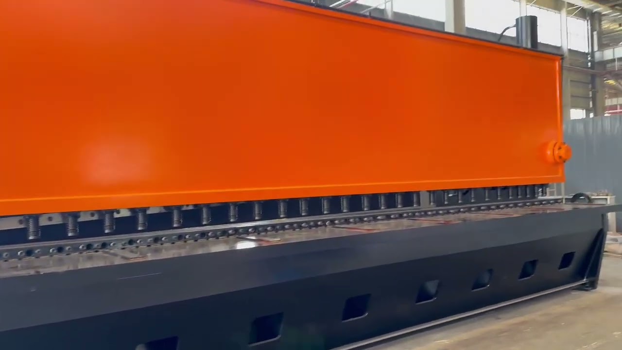 Sheet metal plate steel cutting heavy duty hydraulic guillotine shear shearing machine 16x8000mm
