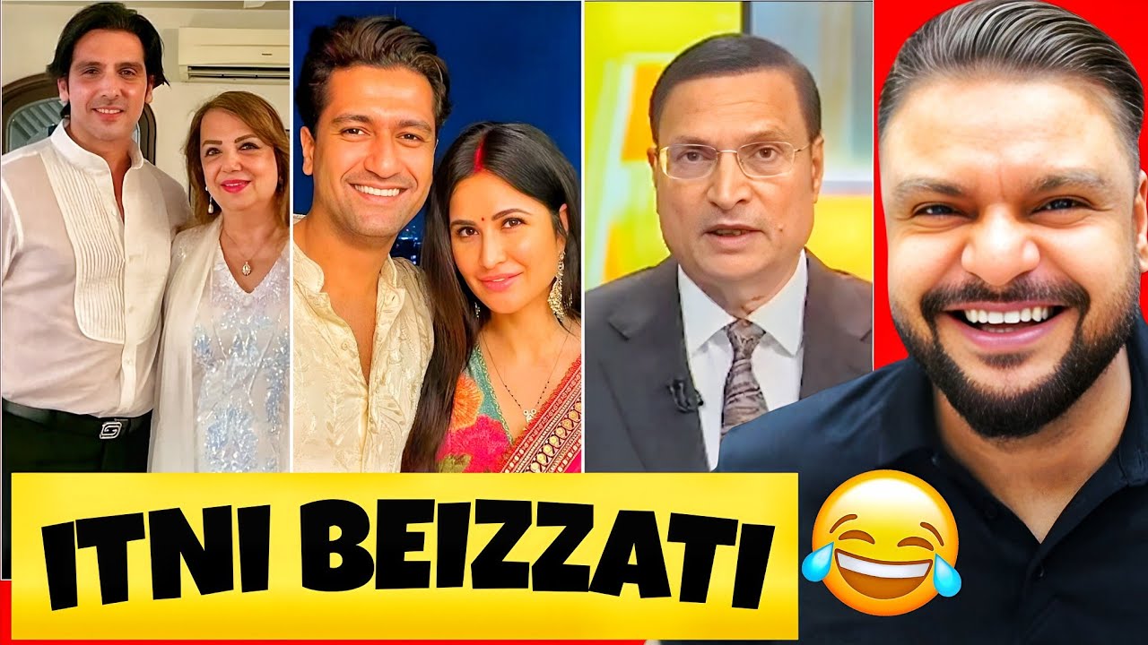 ZARINE KHAN | KATRINA KAIF | RAJAT SHARMA | GODI MEDIA LATEST | MR REACTION WALA