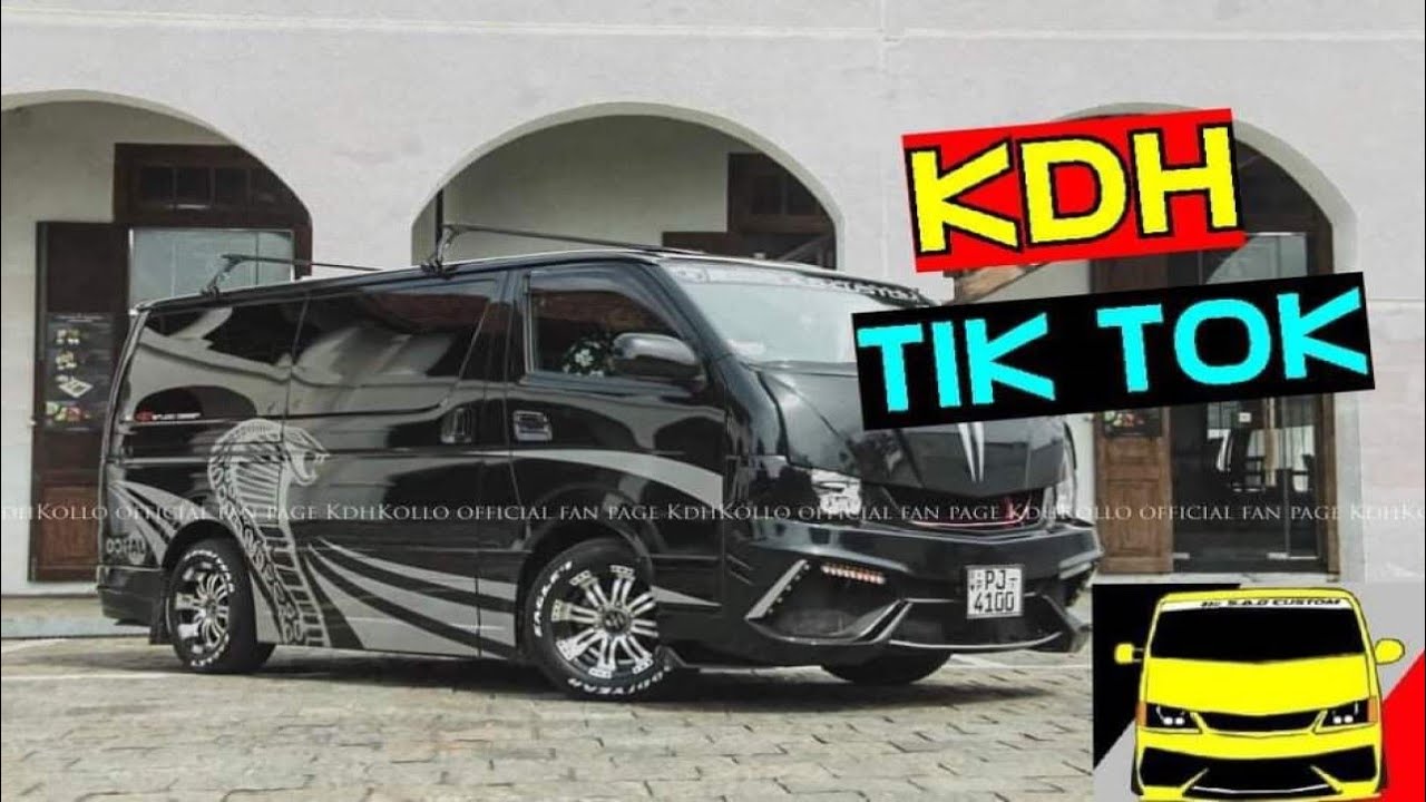 FIRST STINGER KDH SRILANKA  | BEST MODIFIED TRH200 VAN