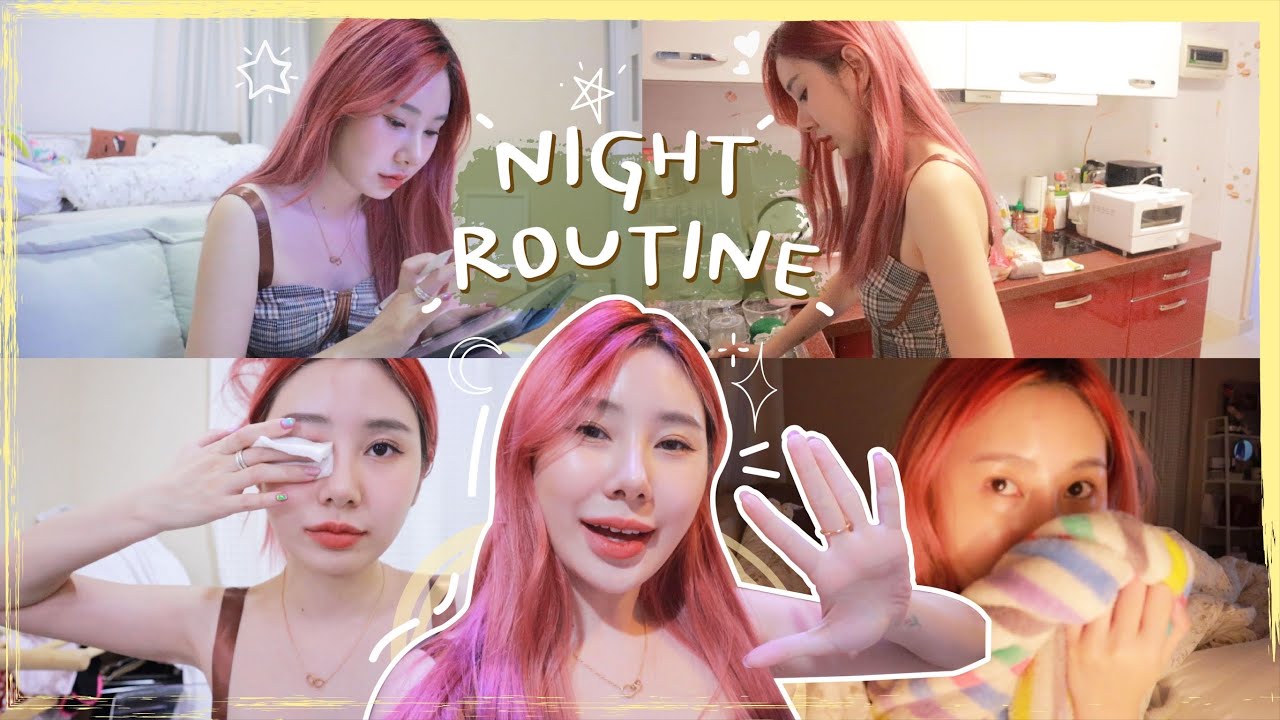 NIGHT ROUTINE🌙 ก่อนนอนทำอะไรบ้าง ดูแลผิวยังไง | Bebell