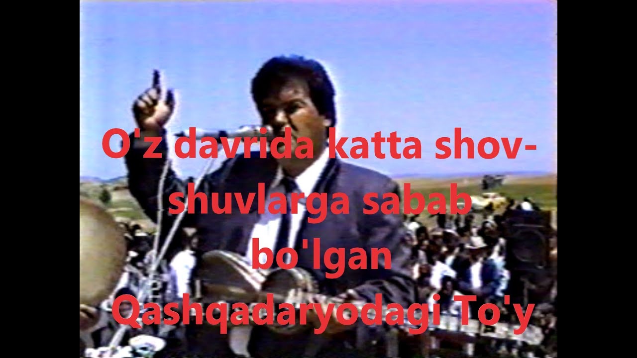 RAXMATJON QURBONOV - Qashqadaryoda. Ushbu to'y xalq orasida katta shov-shuvlarga sabab bo'lgan