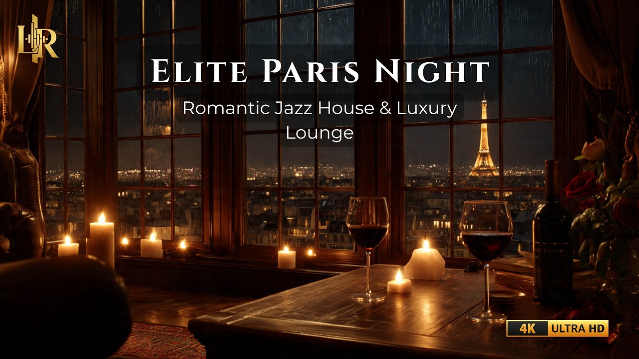 Elite Paris Night 🍷 Romantic Jazz House & Luxury Lounge