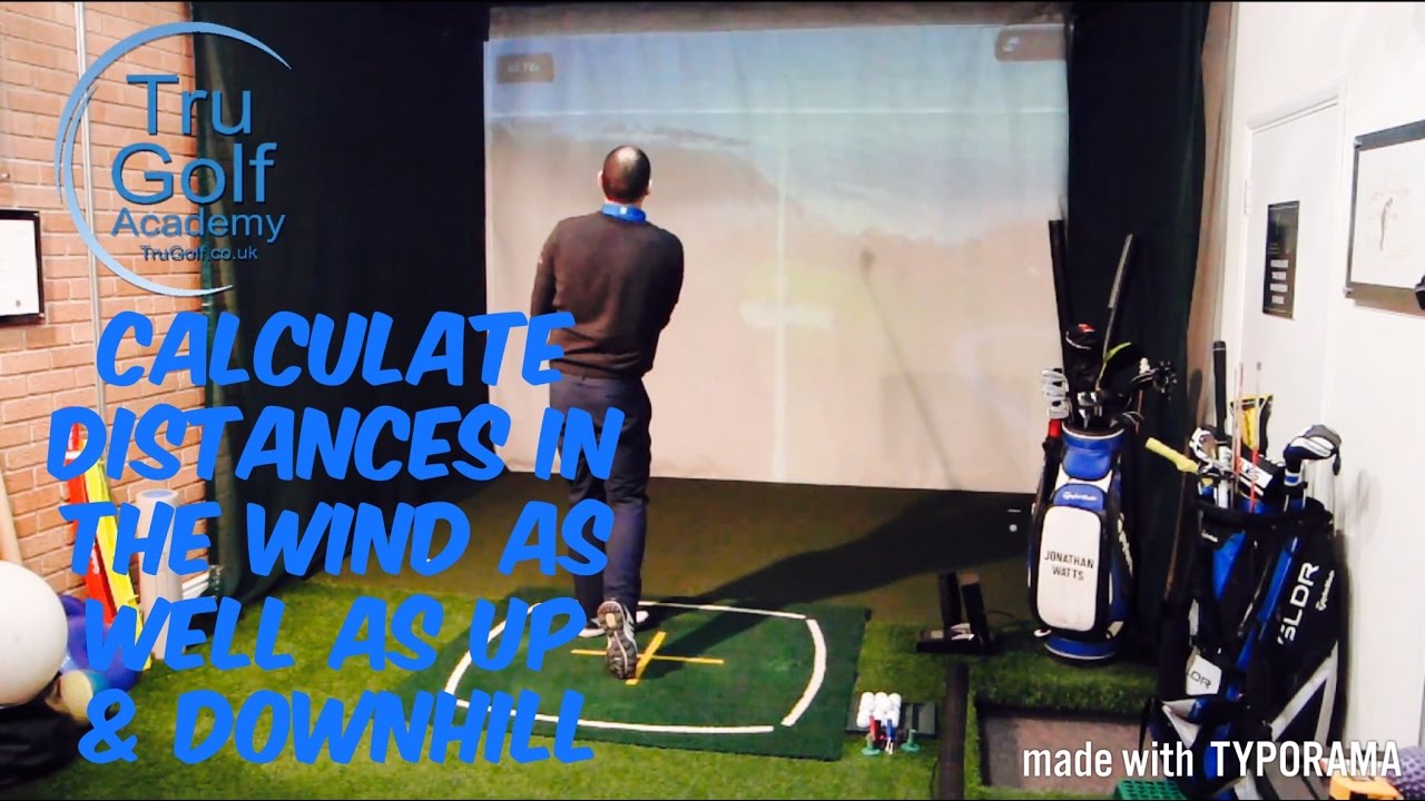 CALCULATING DISTANCES IN WIND AS WELL AS UP AND DOWNHILL