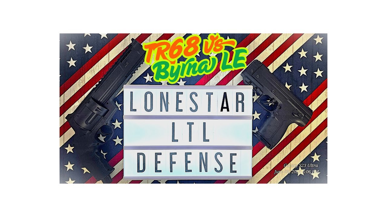 Tactical Firepower Check: TR68 vs Byrna LE Damage Drill