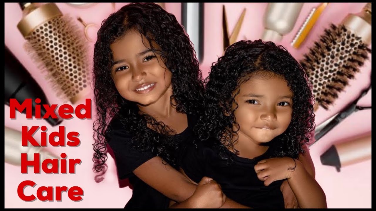 STYLING THE GIRLS MIXED RACE HAIR