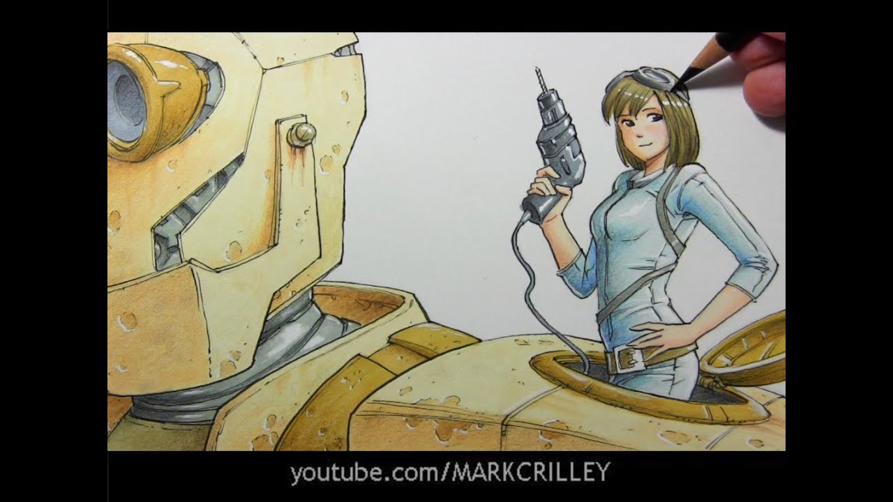 My Illustration Process, PART 2: Adding Color
