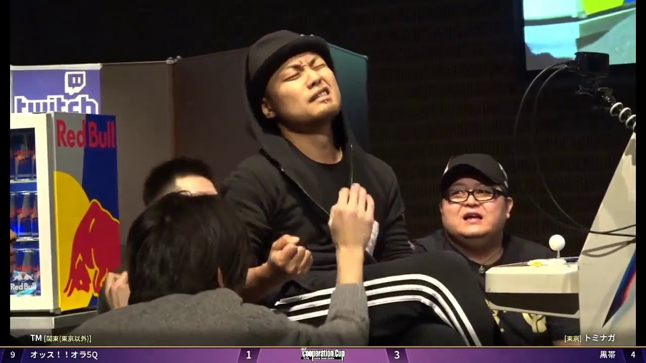 TM (Q) vs. MAKOTO (Chibacchi/Tominaga/Chance/Boss)