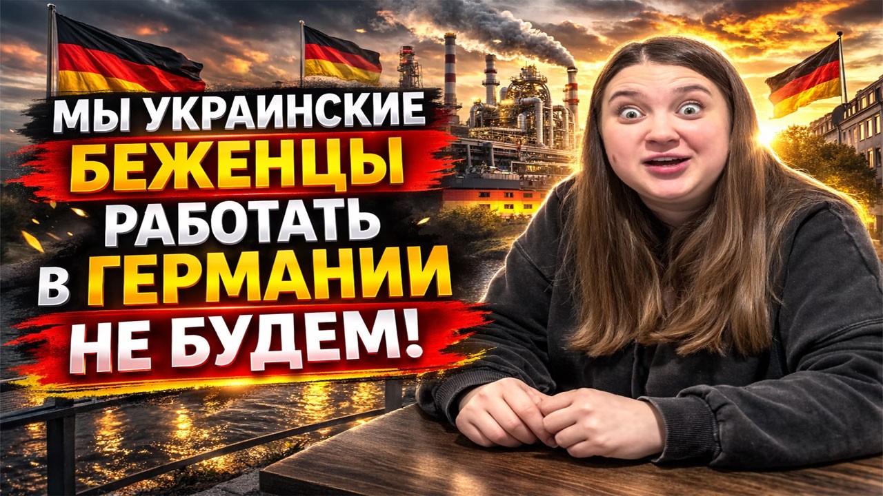 Вот почему украинские беженцы не хотят работать и жить в Германии они сами в этом признались