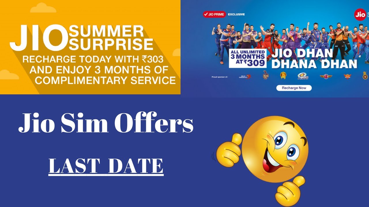 Jio Dhan Dhana Dhan || Summer Offer Last Date Confirmed [with proof]