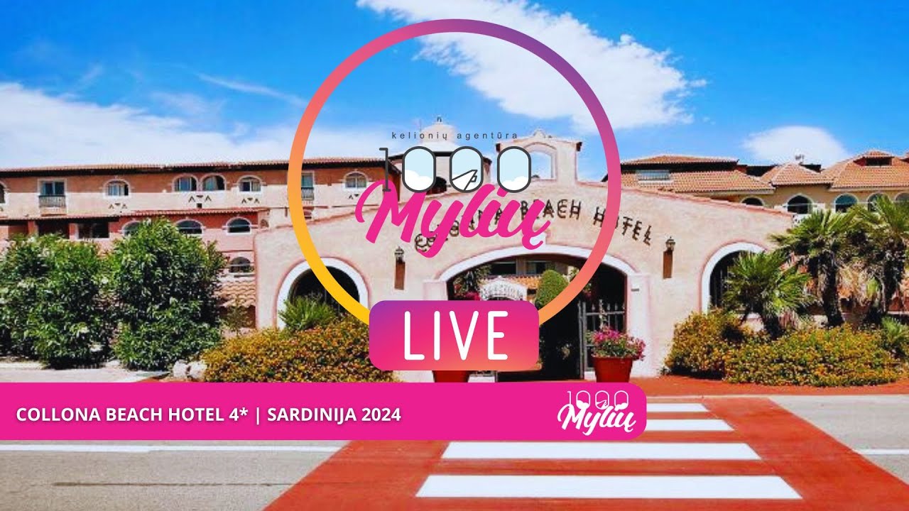 Collona Beach Hotel 4* | Sardinija 2024