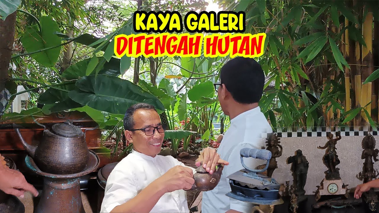 Ini Rumah Kang Dedi di Subang Dipenuhi Senjata Tajam dan Barang Jadul Kaya Galeri