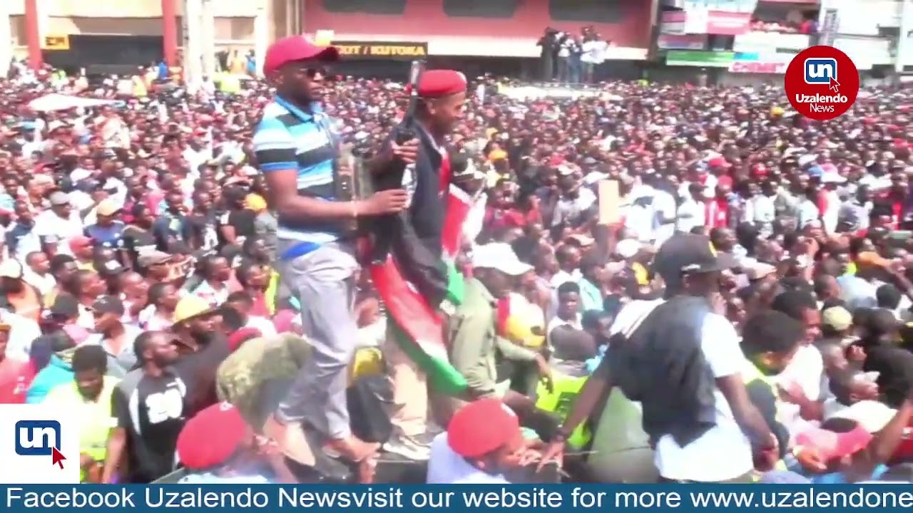 “Nini Itatoa Ruto State House? Wanajaribu Kutisha Sifuna!” Babu Owino Breathes Fire in Kitengela