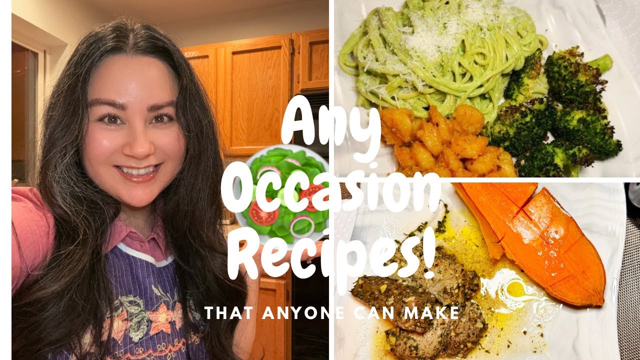 Two EASY *no skills needed* make anytime recipes! These will impress anyone😉