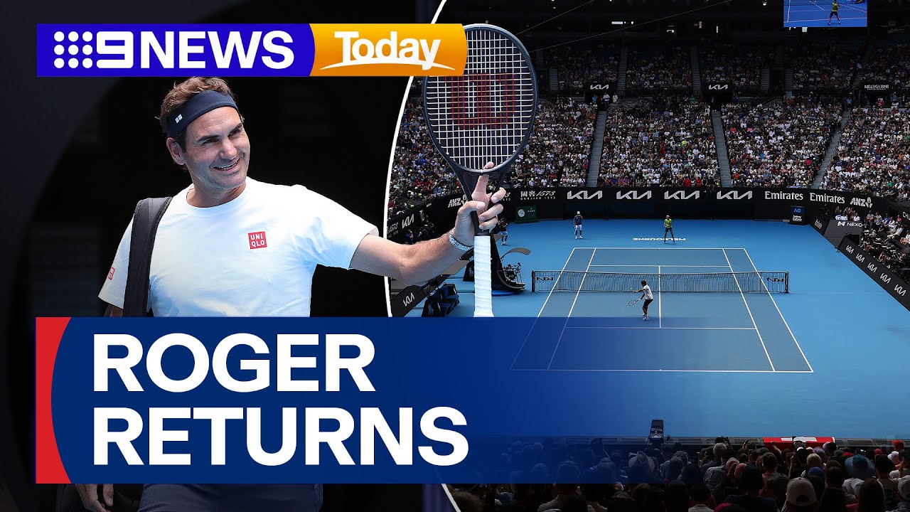 All-time greats return to Rod Laver Arena on Australian Open eve | 9 News Australia