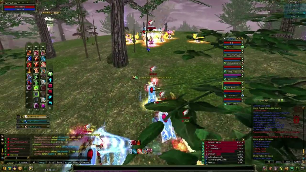 UNFEAR MİNARK SERVER PK MOVİE 2 KNİGHT ONLİNE