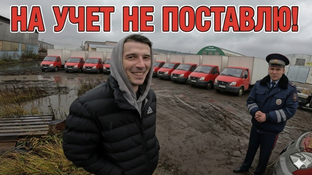 [Купили ГАЗЕЛЬ Кормилицу за 500 тыщ #3] Не ставят на учёт в ГАИ. Бизнесу не быть?