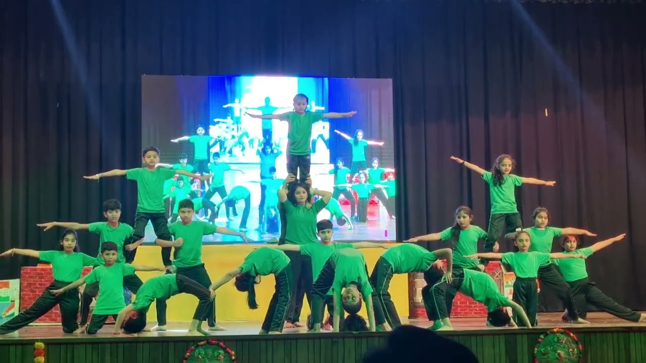Yoga Pyramid- Dance Performance by Vanshika