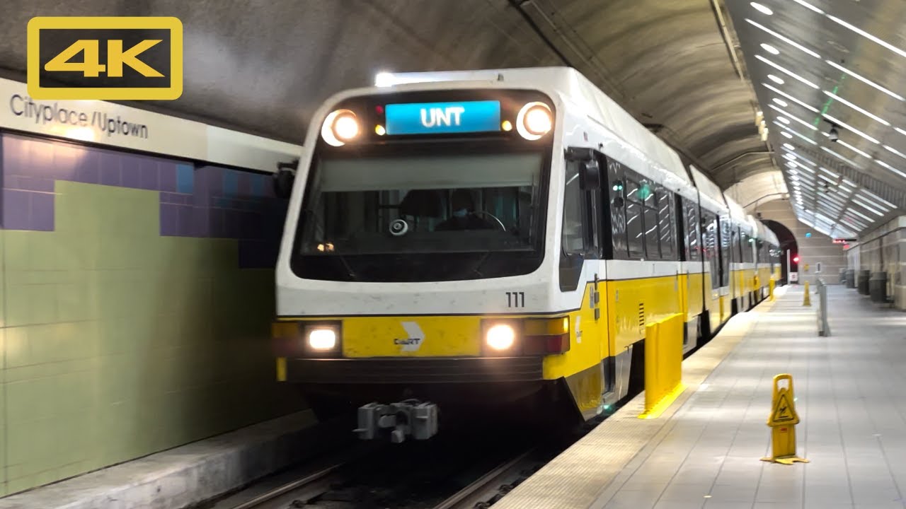 Cityplace/Uptown Station, Dallas Area Rapid Transit (DART), Underground Subway Station Tour, Part II