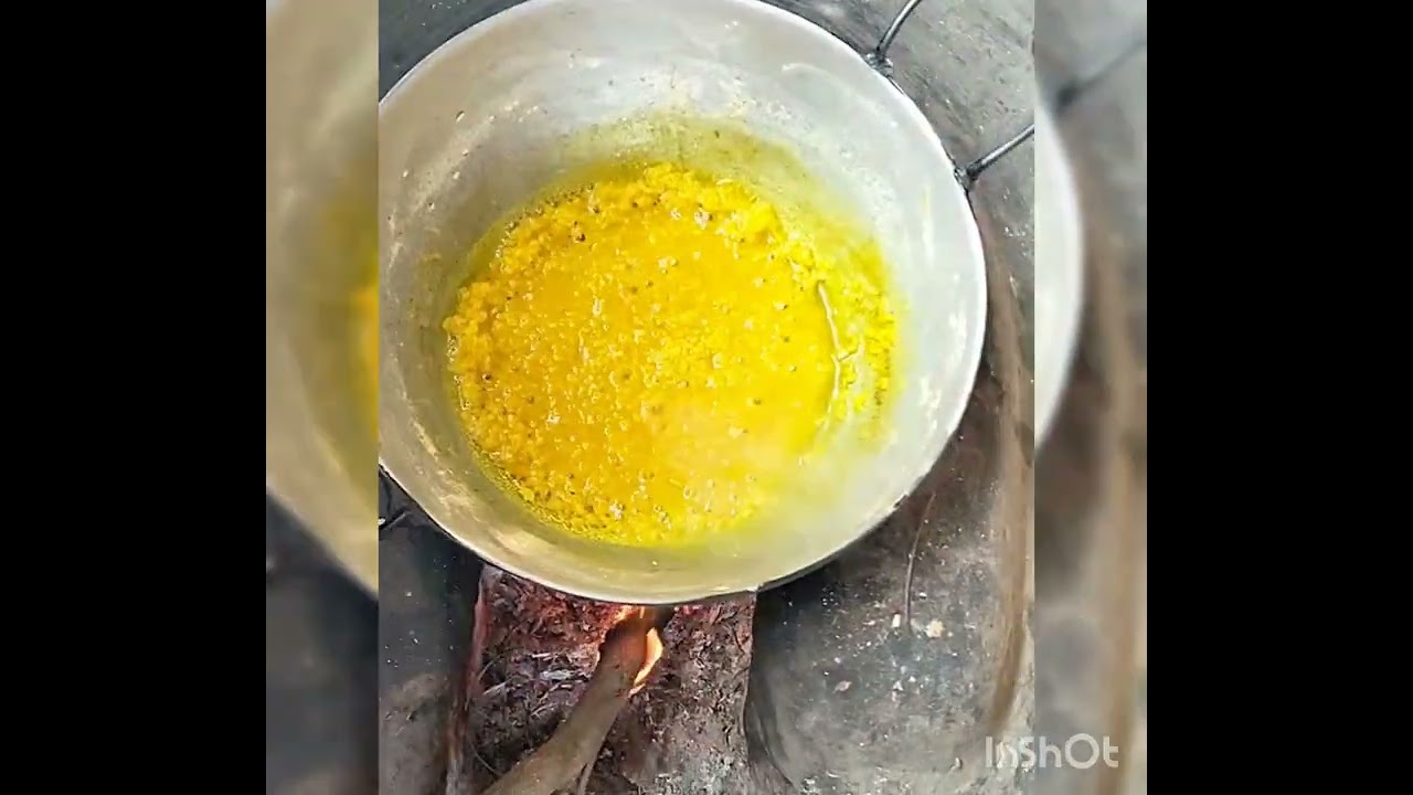 ডাল পালং টমেটো আর কুমোরো শাক ভাজা।
