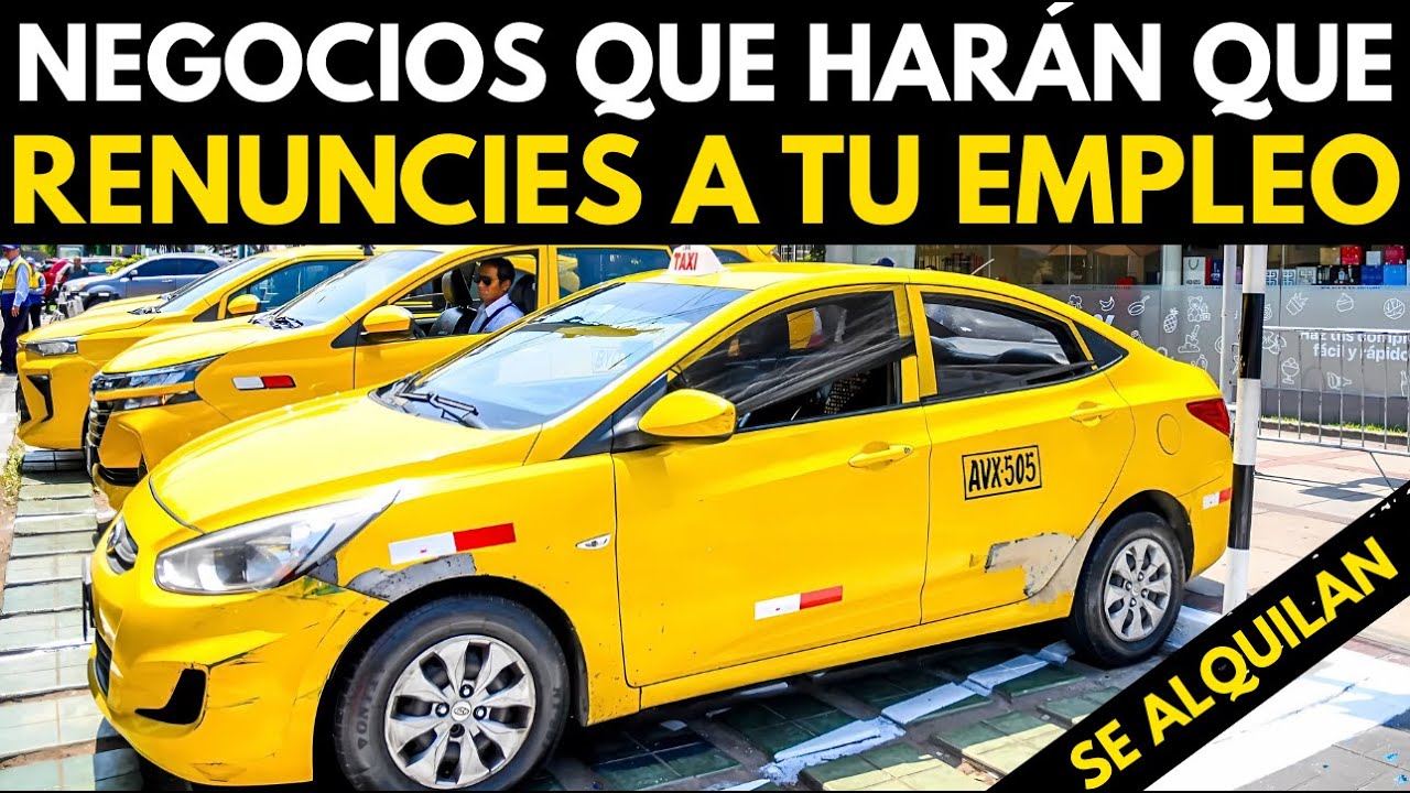 20 Negocios PASIVOS que te Har&aacute;n DEJAR tu Trabajo | Son incre&iacute;bles y muy Rentables