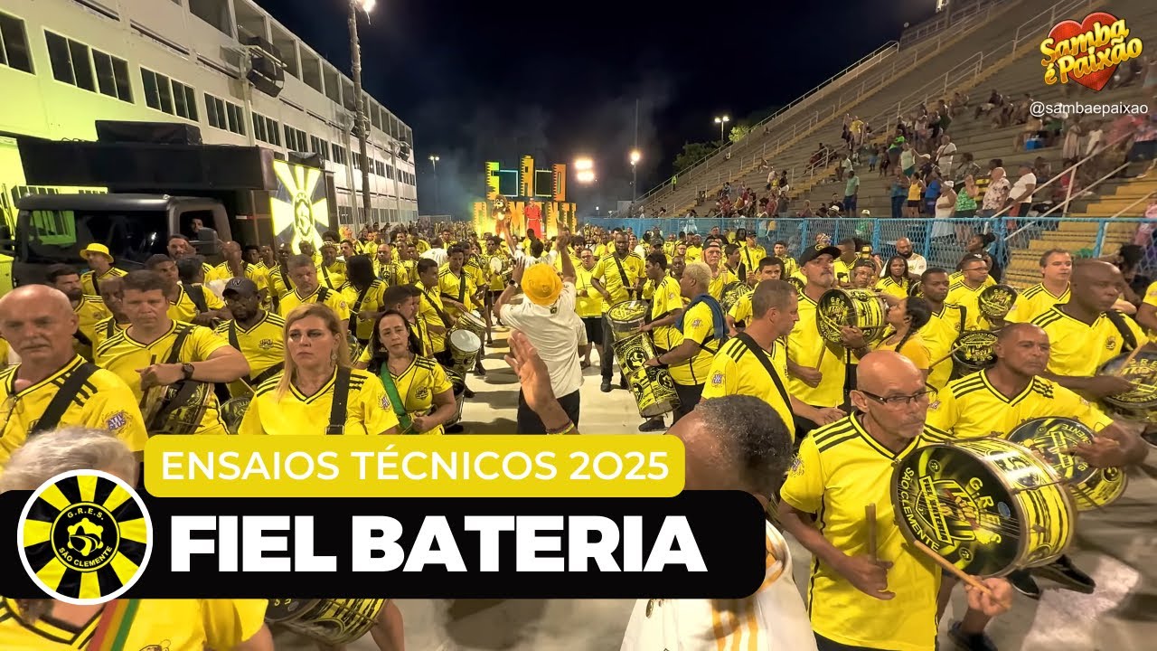 São Clemente 2025 Ao Vivo | Super Esquenta Fiel Bateria