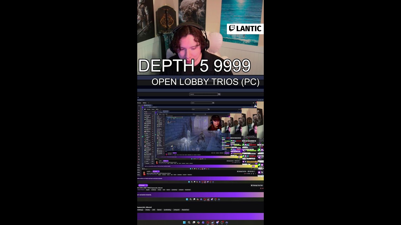 Depth 5 9999 open lobby w chat