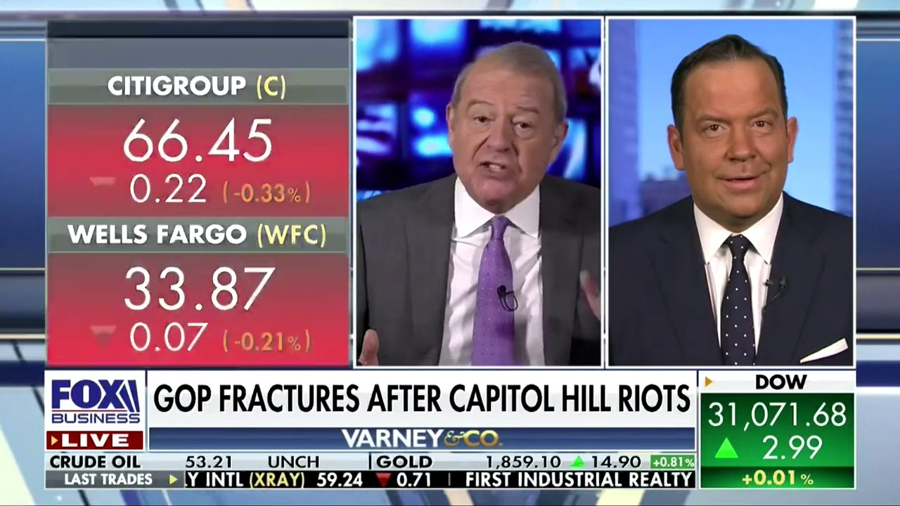 Fox Business host scolds Trump adviser after DC riot: Republicans 'will not vote for him now'