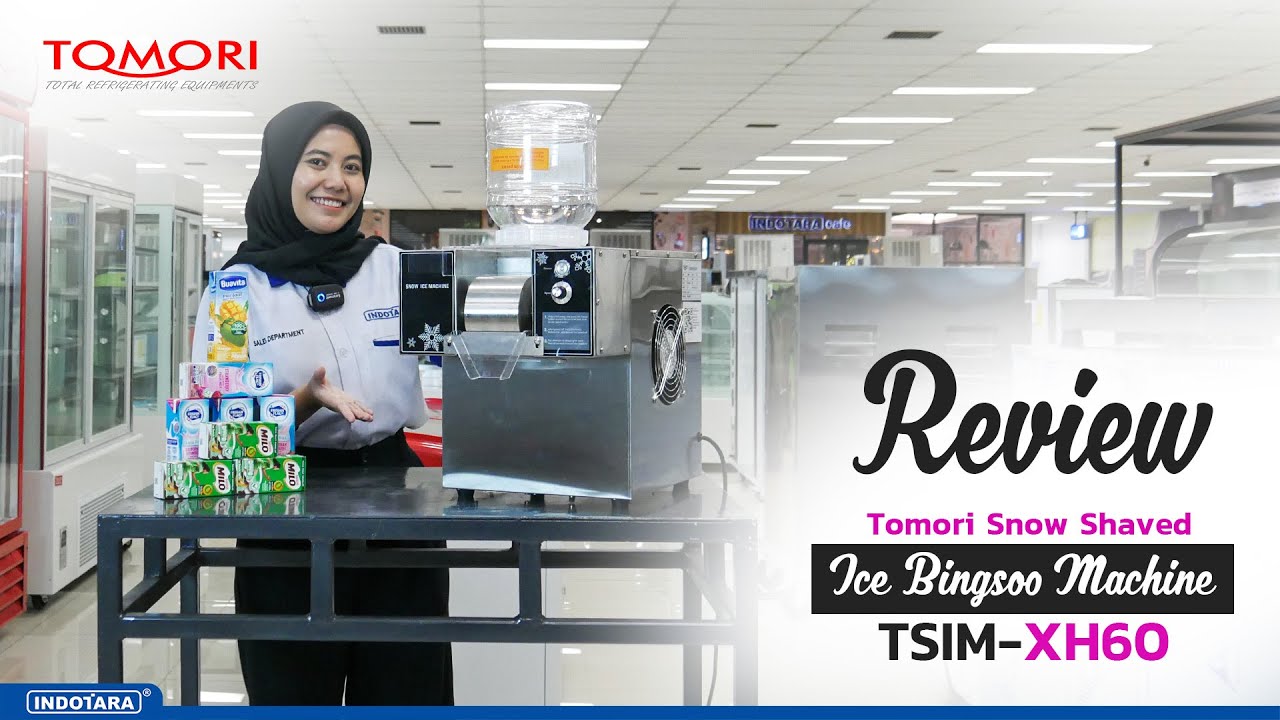 TOMORI ICE BINGSOO TSIM-XH60 MESIN OLAH MINUMAN UNTUK MEMBUAT ES BINGSU