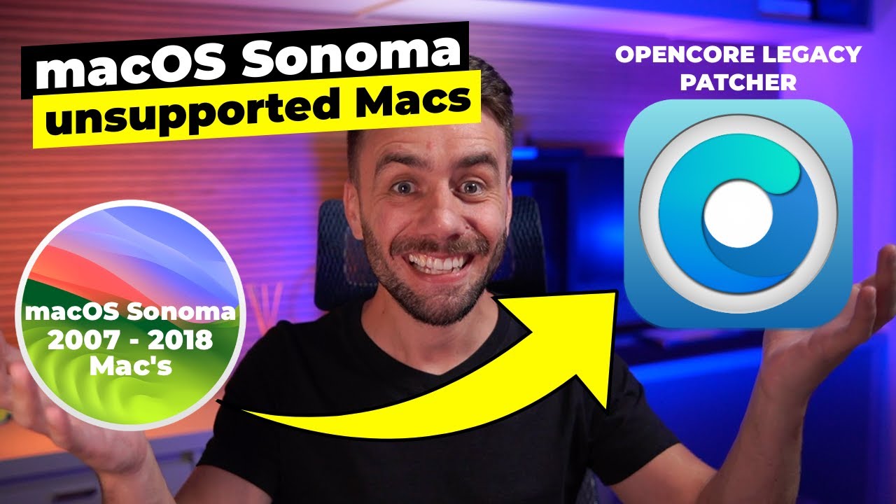 macOS Sonoma em Macs não suportados [2007-2018] com Opencore Legacy Patcher [OCLP]