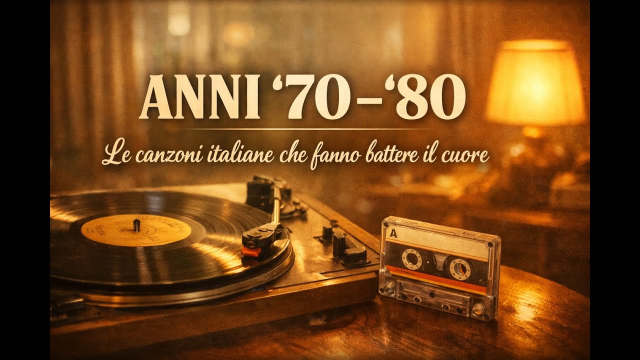 🎶 VIAGGIO EMOTIVO ANNI ’70–’80 (nostalgia italiana)