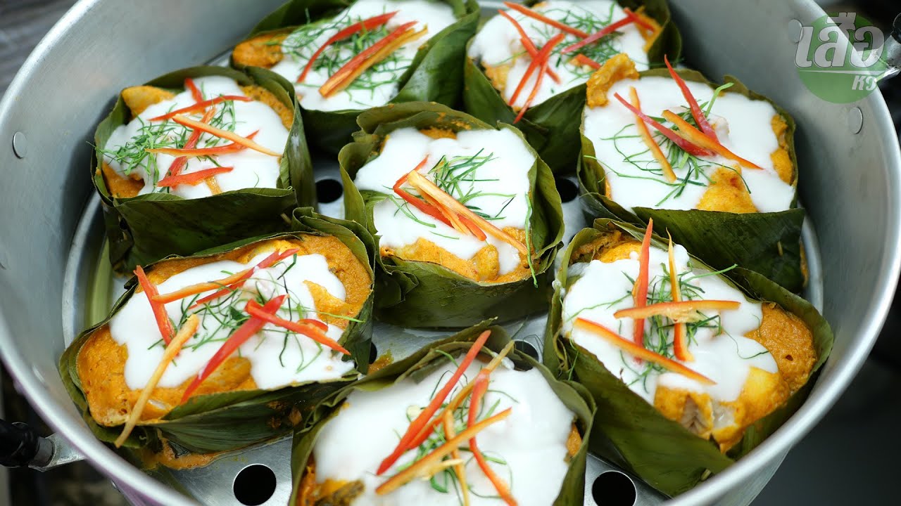 แชร์สูตรพร้อวิธีทำห่อหมกปลาช่อน อร่อย ๆ สามารถทำกินเองหรือจะทำขายก็ได้  | เสือหิวChannel