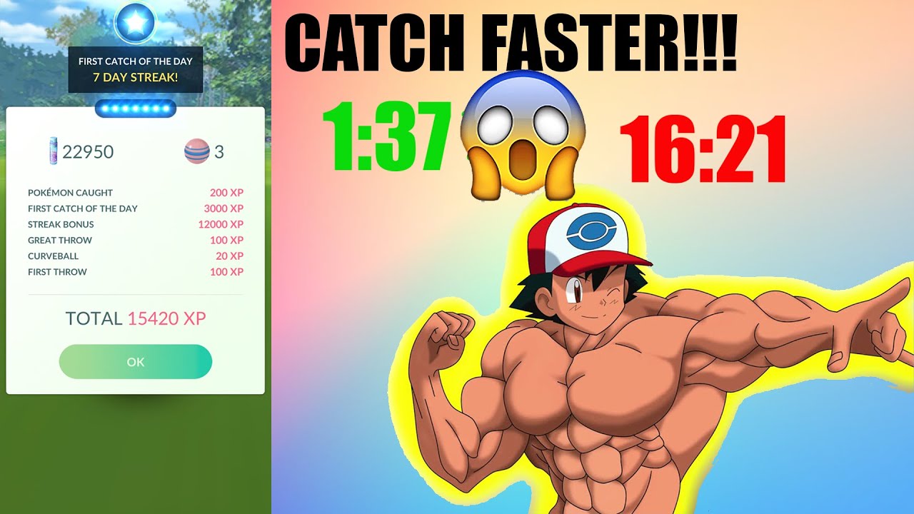 HOW TO FAST CATCH Pokemon GO HACK - less than 2 seconds!