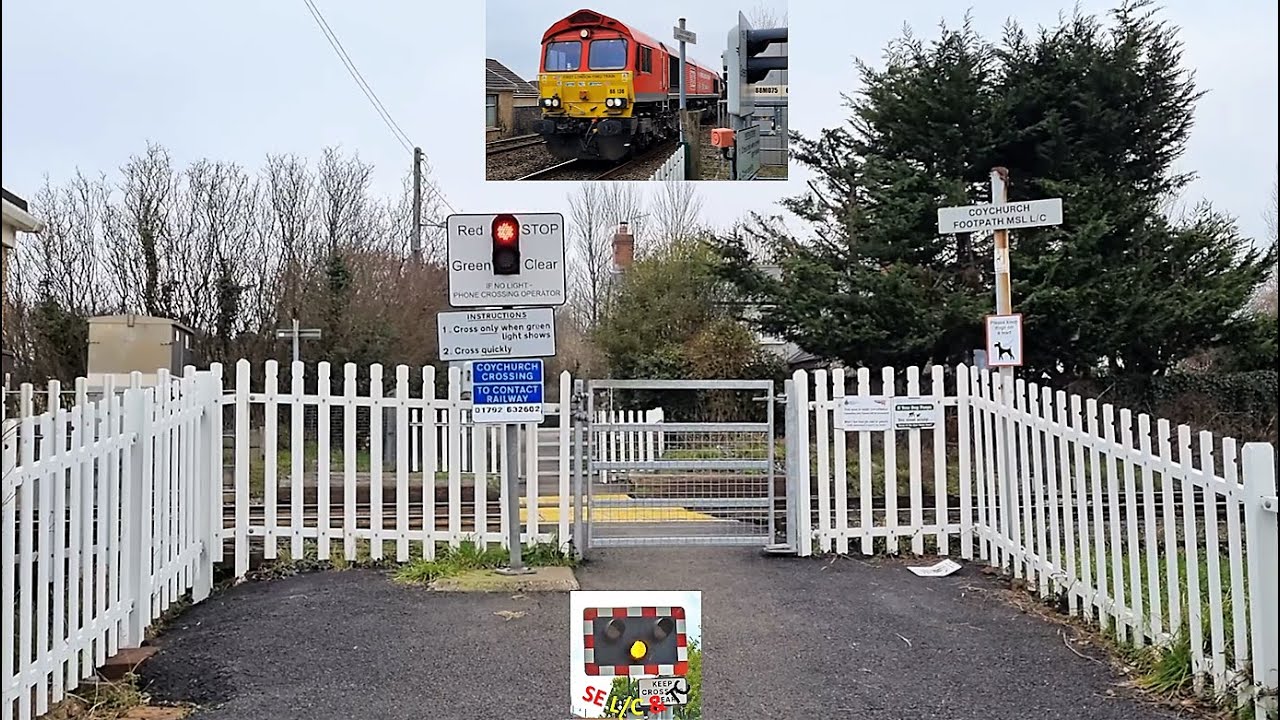Coychurch (Footpath) Level Crossing, Bridgend
