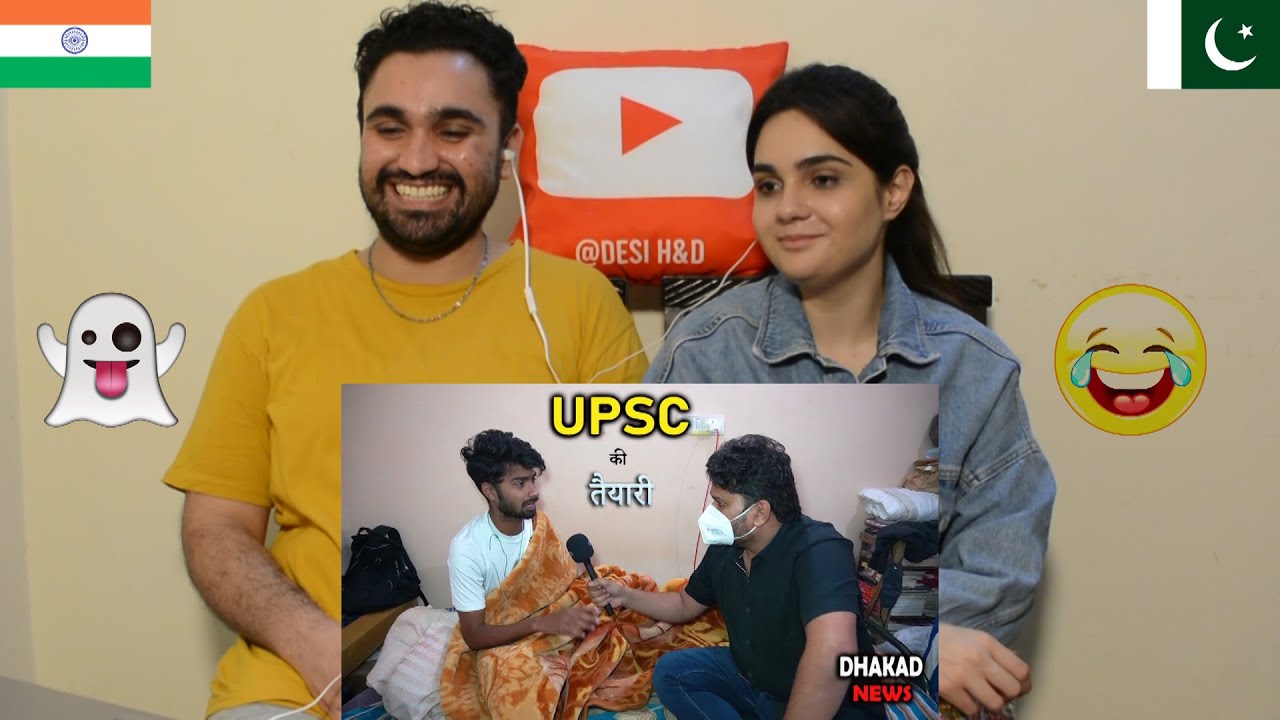 Pakistani reaction to UPSC KI TAAIYAARI | HARSH RAJPUT | Desi H&D Reacts