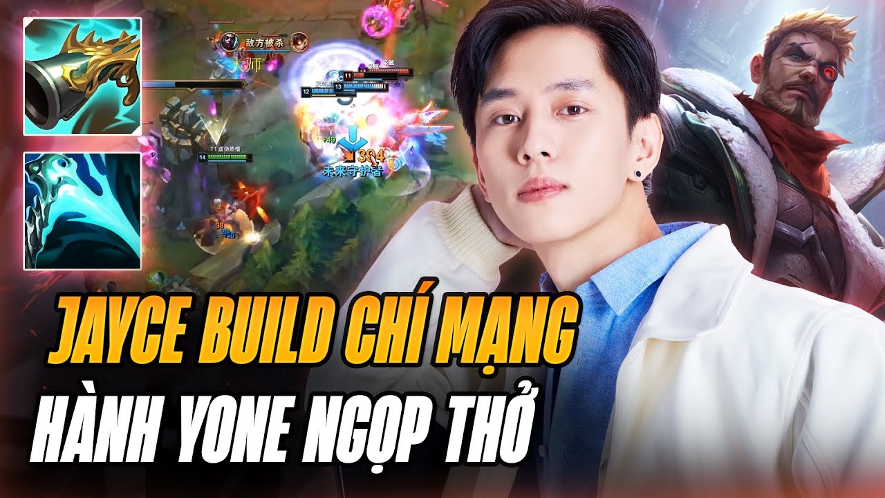 YIFAN BÁN HÀNH CAO THỦ YONE NGỘP THỞ VÀ GIÁO ÁN JAYCE CHÍ MẠNG ONESHOT ĐỐI THỦ VỚI CHỈ 1 CÚ W