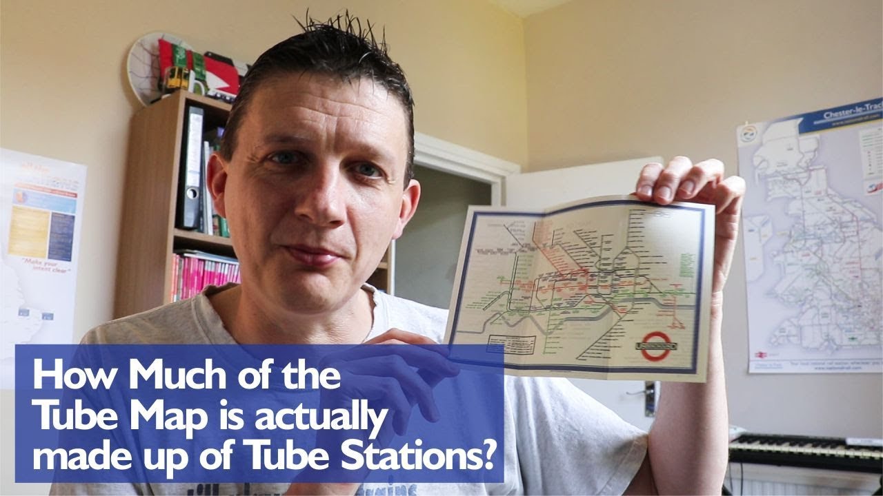 How Much of the Tube Map is actually Tube?