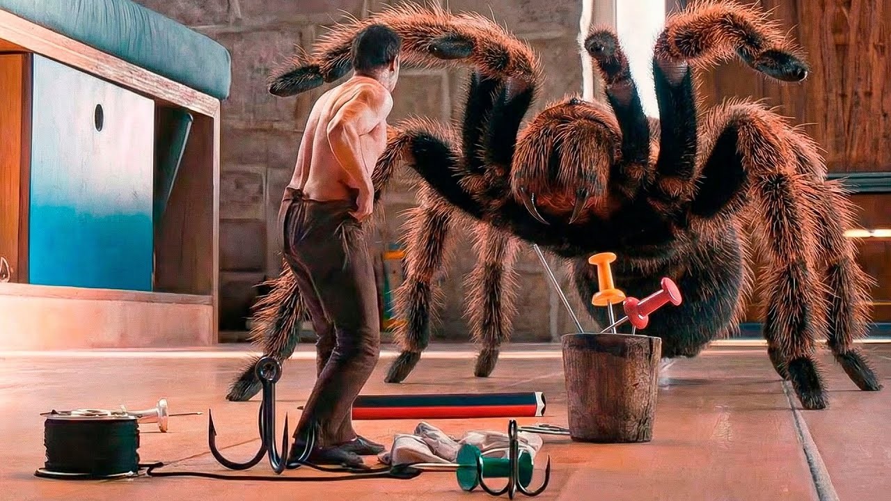 L'homme a rétréci du jour au lendemain, ce qui a incité les insectes à le chasser.